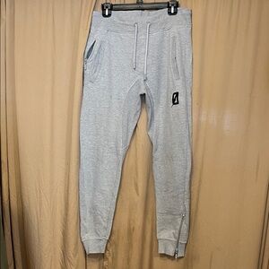 Light Gray Men's Dreamland Joggers REFER TO PICS/VID FOR STAIN ON FRONT